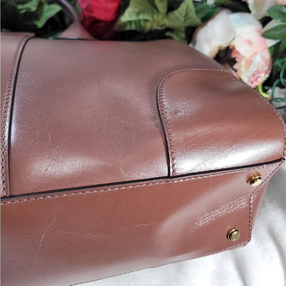 **For mattersofdezn only!!!!**
Gucci Brown Leather Tote Bag - Picture 6 of 14